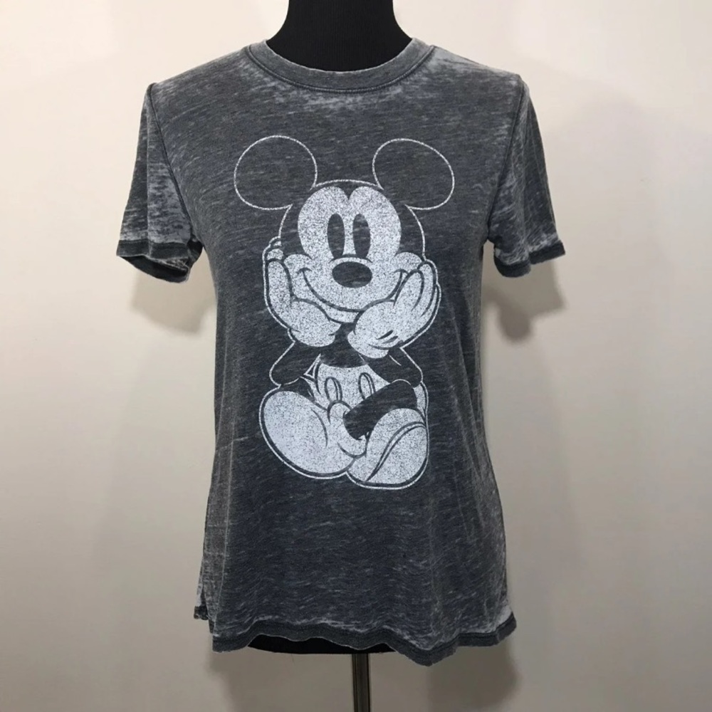 Mickey burn out tee